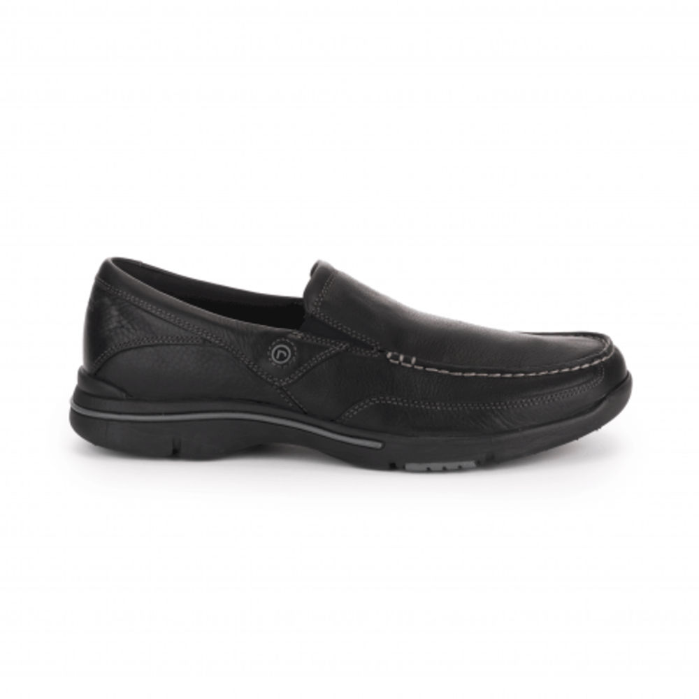 Rockport Mens City Play Eberdon - Slip-On Black - XGQ823416